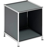 viasit Aktenregal System4 anthrazit 40,4 x 40,4 x 43,2 cm, 1 St. von viasit