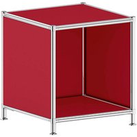 viasit Aktenregal System4 rubinrot 40,4 x 40,4 x 43,2 cm, 1 St. von viasit