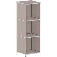 viasit Aktenregal System4 taupe 40,4 x 40,4 x 118,2 cm, 1 St. viasit Aktenregal System4 taupe 40,4 x 40,4 x 118,2 cm, 1 St. von viasit