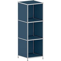 viasit Aktenregal System4 violettblau 40,4 x 40,4 x 118,2 cm, 1 St. von viasit