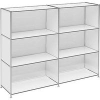 viasit Aktenregal System4 weiß 152,9 x 40,4 x 118,2 cm, 1 St. von viasit