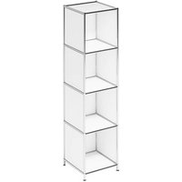 viasit Aktenregal System4 weiß 40,4 x 40,4 x 155,7 cm, 1 St. viasit Aktenregal System4 weiß 40,4 x 40,4 x 155,7 cm, 1 St. von viasit