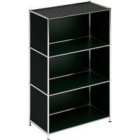 viasit Aktenregal System4 schwarz 77,9 x 40,4 x 118,2 cm von viasit