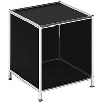 viasit Aktenregal System4 schwarz 40,4 x 40,4 x 43,2 cm von viasit