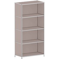 viasit Aktenregal System4 taupe 77,9 x 40,4 x 155,7 cm von viasit