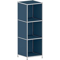 viasit Aktenregal System4 violettblau 40,4 x 40,4 x 118,2 cm von viasit