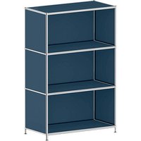 viasit Aktenregal System4 violettblau 77,9 x 40,4 x 118,2 cm von viasit