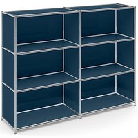 viasit Aktenregal System4 violettblau 152,9 x 40,4 x 118,2 cm von viasit