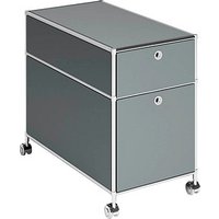 viasit System4 Rollcontainer anthrazit 2 Auszüge 42,0 x 78,0 x 62,0 cm von viasit