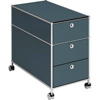 viasit System4 Rollcontainer anthrazit 3 Auszüge 42,0 x 78,0 x 62,0 cm von viasit