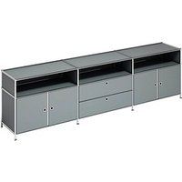 viasit Sideboard System4, 136251 anthrazit 227,9 x 40,4 x 62,0 cm von viasit