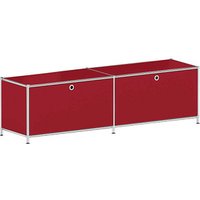 viasit Sideboard System4, 171303 rubinrot 152,9 x 40,4 x 43,2 cm von viasit