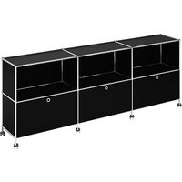 viasit Sideboard System4, 214932 schwarz 230,1 x 42,6 x 86,7 cm von viasit