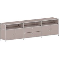 viasit Sideboard System4, 496622 taupe 227,9 x 40,4 x 62,0 cm von viasit