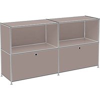 viasit Sideboard System4, 86282 taupe 152,9 x 40,4 x 80,7 cm von viasit