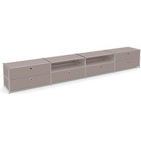 viasit Sideboard System4, 86332 taupe 302,9 x 40,4 x 43,2 cm von viasit