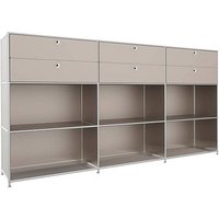 viasit Sideboard System4, 83919 taupe 227,9 x 40,4 x 118,2 cm von viasit