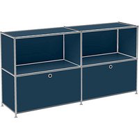 viasit Sideboard System4, 68886 violettblau 152,9 x 40,4 x 80,7 cm von viasit