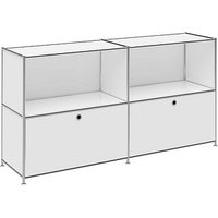 viasit Sideboard System4, 42511 weiß 152,9 x 40,4 x 80,7 cm von viasit