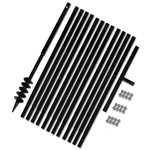 vidaXL Erdbohrer mit Griff 80 mm Verlängerungsrohr 13 m vidaXL Erdbohrer mit Griff 80 mm Verlängerungsrohr 13 m von vidaXL