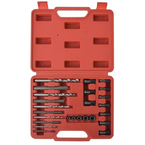 vidaXL 25tlg. Bolzenausdreher Linksausdreher Schraubenausdreher Set Bohrer Stahl vidaXL 25tlg. Bolzenausdreher Linksausdreher Schraubenausdreher Set Bohrer Stahl von vidaXL