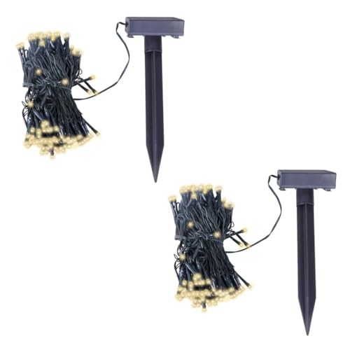 vidaXL 2X LED Lichterkette Solarbetrieben 24m Warmweiß Weihnachtsbeleuchtung vidaXL 2X LED Lichterkette Solarbetrieben 24m Warmweiß Weihnachtsbeleuchtung von vidaXL