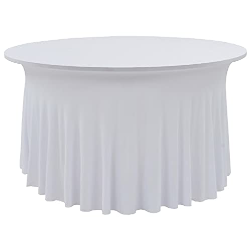 vidaXL 2X Stretch Tischhusse Weiß 180x74cm Stretchhusse Tischdecke Tisch Husse vidaXL 2X Stretch Tischhusse Weiß 180x74cm Stretchhusse Tischdecke Tisch Husse von vidaXL