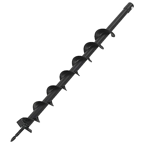 vidaXL Erdbohrer Bohrer Erdlochbohrer Pfahlbohrer Zaunpfahl Bohre Pfostenbohrer Zaunbohre Schneckenbohrer Erdbohrgerät Stahl 60mm vidaXL Erdbohrer Bohrer Erdlochbohrer Pfahlbohrer Zaunpfahl Bohre Pfostenbohrer Zaunbohre Schneckenbohrer Erdbohrgerät Stahl 60mm von vidaXL