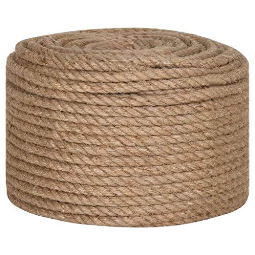 vidaXL Juteseil 100% Jute 10mm 250m Tau Seil Hanfseil Tauwerk Hanf Naturhanf von vidaXL