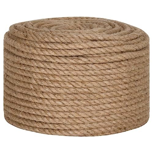 vidaXL Juteseil 100% Jute 12mm 250m Tau Seil Hanfseil Tauwerk Hanf Naturhanf von vidaXL