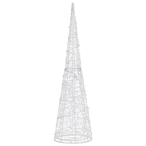 vidaXL LED Leuchtkegel Acryl Deko Pyramide Weihnachtsbeleuchtung Weihnachtsdeko Weihnachten Dekorationsleuchte Lichterpyramide Bunt 120cm vidaXL LED Leuchtkegel Acryl Deko Pyramide Weihnachtsbeleuchtung Weihnachtsdeko Weihnachten Dekorationsleuchte Lichterpyramide Bunt 120cm von vidaXL