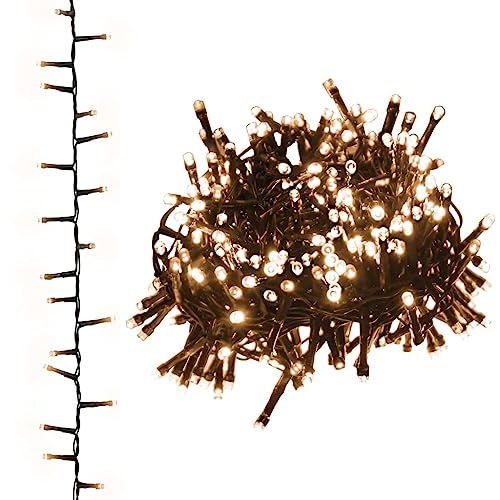 vidaXL LED Lichterkette mit 400 LEDs Weihnachtsbeleuchtung DIY Dekoration Weihnachtsdeko Außen Innen Garten Party Hochzeit Warmweiß 15m PVC vidaXL LED Lichterkette mit 400 LEDs Weihnachtsbeleuchtung DIY Dekoration Weihnachtsdeko Außen Innen Garten Party Hochzeit Warmweiß 15m PVC von vidaXL