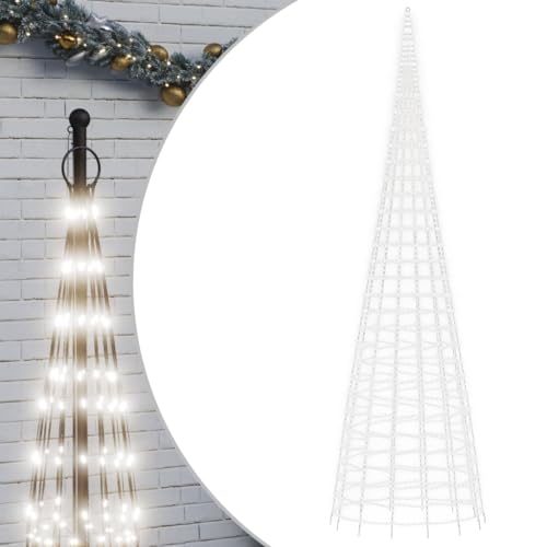 vidaXL LED-Weihnachtsbaum für Fahnenmast 3000 LEDs Kaltweiß 800 cm vidaXL LED-Weihnachtsbaum für Fahnenmast 3000 LEDs Kaltweiß 800 cm von vidaXL