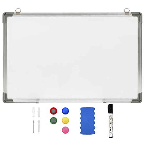 vidaXL Magnetisches Whiteboard Weiß 50 x 35 cm Stahl vidaXL Magnetisches Whiteboard Weiß 50 x 35 cm Stahl von vidaXL