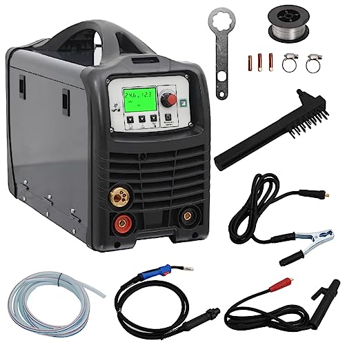 vidaXL Schweißgerät Schweißmaschine Lichtbogenschweißgerät Drahtbürste Düse Fülldraht Elektrodenschweißgerät MIG/MMA/Lift Wig 200 A vidaXL Schweißgerät Schweißmaschine Lichtbogenschweißgerät Drahtbürste Düse Fülldraht Elektrodenschweißgerät MIG/MMA/Lift Wig 200 A von vidaXL