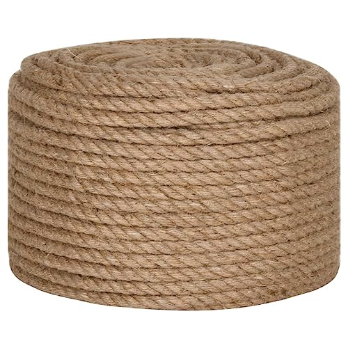 vidaXL Seil 100% Jute 14 mm 100 m Naturhanf Hanfseil Juteseil Tau Leine Schnur vidaXL Seil 100% Jute 14 mm 100 m Naturhanf Hanfseil Juteseil Tau Leine Schnur von vidaXL