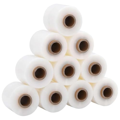 vidaXL Stretchfolien 50 Stk. Transparent 23 μm 10 cm x 150 m, Verpackungsfolie, Palettenfolie, Möbelfolie, Wickelfolie, Packfolie, Möbel-Wickelfolie vidaXL Stretchfolien 50 Stk. Transparent 23 μm 10 cm x 150 m, Verpackungsfolie, Palettenfolie, Möbelfolie, Wickelfolie, Packfolie, Möbel-Wickelfolie von vidaXL