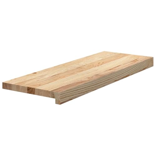 vidaXL Treppenstufen 2 STK. Unbehandelt 70x30x2 cm Massivholz Eiche, Treppenstufe für Holztreppen, Treppenstufe Holz, Fenstersims, Treppenstufe Eiche vidaXL Treppenstufen 2 STK. Unbehandelt 70x30x2 cm Massivholz Eiche, Treppenstufe für Holztreppen, Treppenstufe Holz, Fenstersims, Treppenstufe Eiche von vidaXL