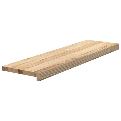 vidaXL Treppenstufen 2 STK. Unbehandelt 90x30x2 cm Massivholz Eiche, Treppenstufe für Holztreppen, Treppenstufe Holz, Fenstersims, Treppenstufe Eiche vidaXL Treppenstufen 2 STK. Unbehandelt 90x30x2 cm Massivholz Eiche, Treppenstufe für Holztreppen, Treppenstufe Holz, Fenstersims, Treppenstufe Eiche von vidaXL