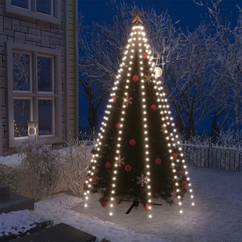 vidaXL Weihnachtsbaum-Lichternetz mit 300 LEDs Kaltweiß 300 cm vidaXL Weihnachtsbaum-Lichternetz mit 300 LEDs Kaltweiß 300 cm von vidaXL