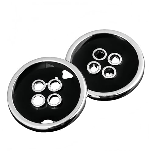 10 STK Metallknöpfe für Anzüge Hemden Mäntel nähbare runde retro 4 Loch Knöpfe zur Kleidungsdekoration Handwerk 10 STK Metallknöpfe für Anzüge Hemden Mäntel nähbare runde retro 4 Loch Knöpfe zur Kleidungsdekoration Handwerk von vingol