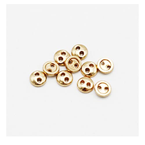 50 STÜCK 2-Loch Mini Metall Runde Knöpfe Kleine Brotknöpfe für Puppenkleidung Taschendekoration Nähen und Handwerk 50 STÜCK 2-Loch Mini Metall Runde Knöpfe Kleine Brotknöpfe für Puppenkleidung Taschendekoration Nähen und Handwerk von vingol