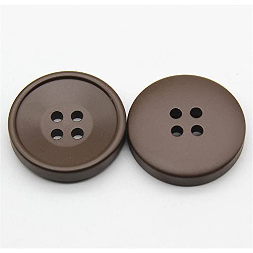 6 Stück Harzknöpfe runde Knöpfe mit 4 Löchern für Mäntel Jacken DIY-Nähzubehör 6 Stück Harzknöpfe runde Knöpfe mit 4 Löchern für Mäntel Jacken DIY-Nähzubehör von vingol