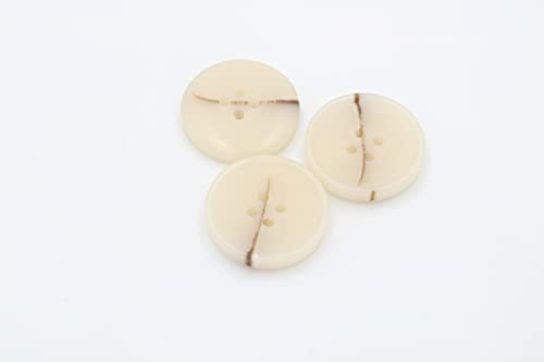 Knöpfe zum Basteln, Kunstharz, 4 Löcher, rund, für Blazer, Hemden, Kleidung, DIY-Zubehör, 23 mm, Beige, 20 Stück Knöpfe zum Basteln, Kunstharz, 4 Löcher, rund, für Blazer, Hemden, Kleidung, DIY-Zubehör, 23 mm, Beige, 20 Stück von vingol