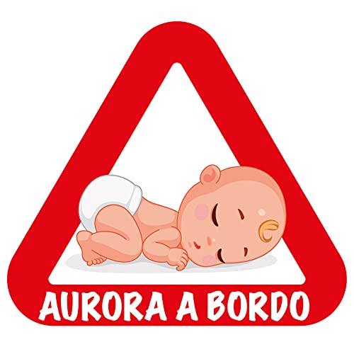 Aufkleber mit Namen, personalisierbar, Aurora Aufkleber mit Namen, personalisierbar, Aurora von vinilosbici