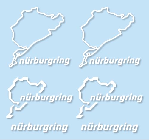 Nurburgring Vinyl-Aufkleber von vinilosbici