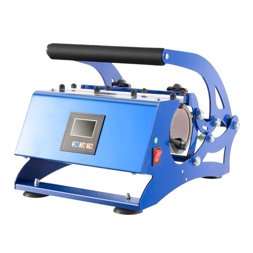 Horizontale WäRmeüBertragungs-Becherroster 6-In-1 Mug Sublimationspresse Tassenpresse Maschine 6 Untersetzer Transferpresse Diy Keramik/Aluminiumlegierung für Kaffeetasse Becherdruckmaschine von vinnyooc