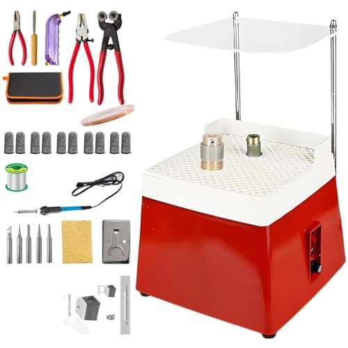 vnmudzeo Mini-DIY-Buntglas-Schleifset, 4200 U/Min, Professionelles Buntglas-Schneidwerkzeug, Mit 5/8-Zoll- Und 1-Zoll-Diamantschleifbits,Red vnmudzeo Mini-DIY-Buntglas-Schleifset, 4200 U/Min, Professionelles Buntglas-Schneidwerkzeug, Mit 5/8-Zoll- Und 1-Zoll-Diamantschleifbits,Red von vnmudzeo