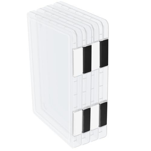 volumoon 4 Stück Dokumentenbox A4, Plastikbox mit Deckel, Transparente Aktenbox A4, A4 Aufbewahrung Box, Archivbox A4 Transparent, Tragbare Archivbox A4, Multifunktionale Aufbewahrungsbox volumoon 4 Stück Dokumentenbox A4, Plastikbox mit Deckel, Transparente Aktenbox A4, A4 Aufbewahrung Box, Archivbox A4 Transparent, Tragbare Archivbox A4, Multifunktionale Aufbewahrungsbox von volumoon