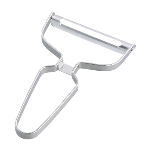 volumoon Sparschäler Edelstahl, Kohlschneider, Y-Schäler, Gerader Schliff, Pendelklinge, Obst Slicer, Breitmaul-Gemüseschäler, Kohlschäler für Küche volumoon Sparschäler Edelstahl, Kohlschneider, Y-Schäler, Gerader Schliff, Pendelklinge, Obst Slicer, Breitmaul-Gemüseschäler, Kohlschäler für Küche von volumoon